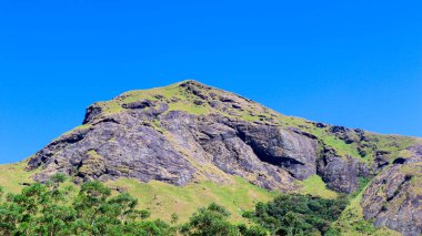 Eravikulam Ulusal Parkı 'ndan İnanılmaz Dağ Manzarası, Munnar, Kerala, Hindistan