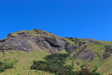 Eravikulam Ulusal Parkı 'ndan Muhteşem Dağ Manzarası, Munnar, Kerala, Hindistan