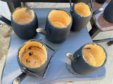 Plastik ve Bambudan yapılmış Güzel Sanatsal Tencereler - Sajek Vadisi, Rangamati