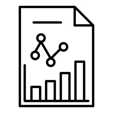 grafik ikonu vektör illüstrasyonu