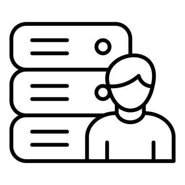 seo modern simgesinin vektör illüstrasyonu