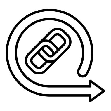 seo modern simgesinin vektör illüstrasyonu