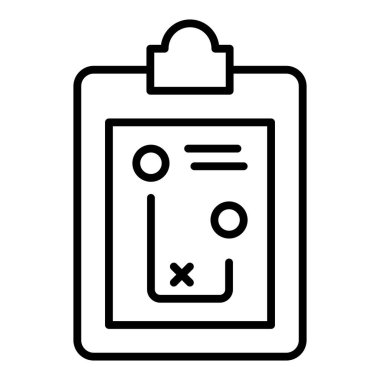 Pano simgesi vektör illüstrasyonu