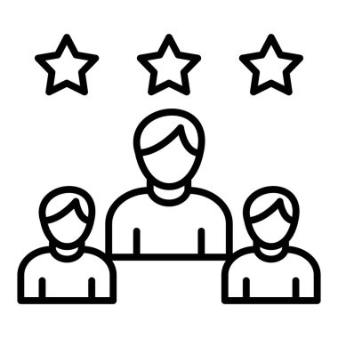 kullanıcı. Web simgesi basit illüstrasyon