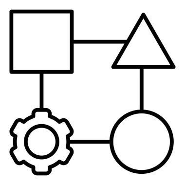 Ayarlama. Web simgesi basit illüstrasyon