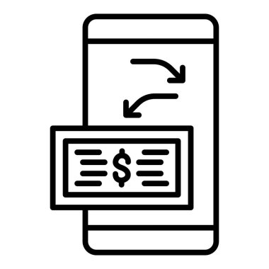 para simgesi vektörü web ve mobil uygulama tasarımınız için beyaz arkaplanda izole edildi, cüzdan logosu kavramı