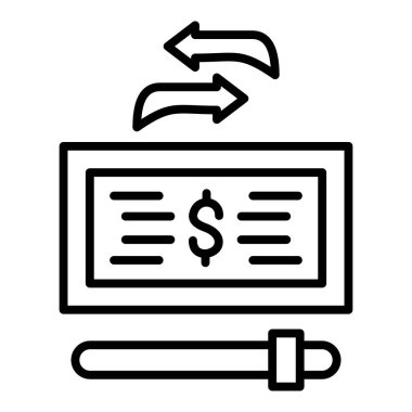 para simgesi vektör illüstrasyonu