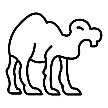 Çizgi film simgesinin vektör çizimi