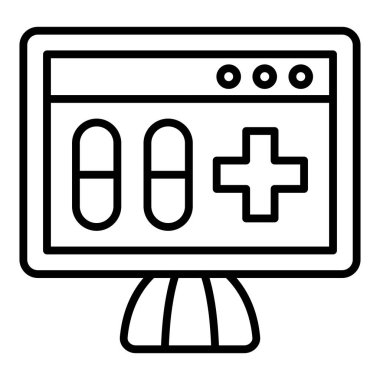 tıbbi ve sağlık vektör simgesi