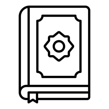 Vector Design Illustration Quran Icon Style