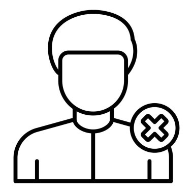 Vector Design Illustration Sad Icon Style