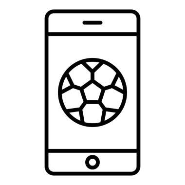 Vector Design Illustration Smartphone Icon Style