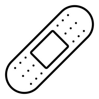 Vector Design Illustration Band Aid Icon Style