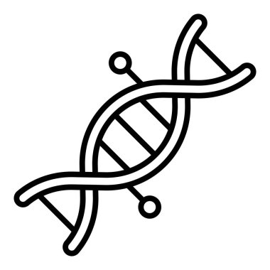 Vector Design Illustration DNA Icon Style