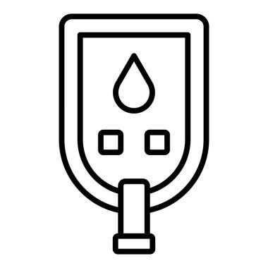 Vector Design Illustration Diabetes Icon Style