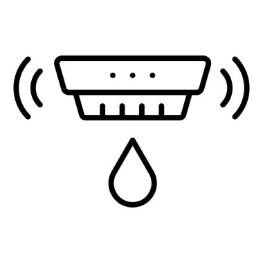 Vector Design Illustration Smart Water Sensor Icon Style