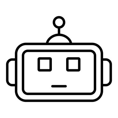 Vector Design Illustration Robotics Eye Icon Style
