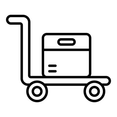 Vector Design Illustration Carrier Icon Style