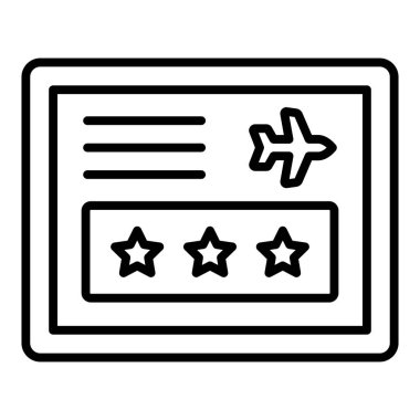 Vector Design Illustration Frequent Flyer Program Icon Style