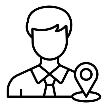 Vector Design Illustration Local Passenger Icon Style