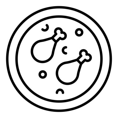 Vector Design Illustration Mandi Icon Style