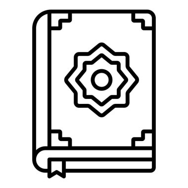 Vector Design Illustration Quran Icon Style