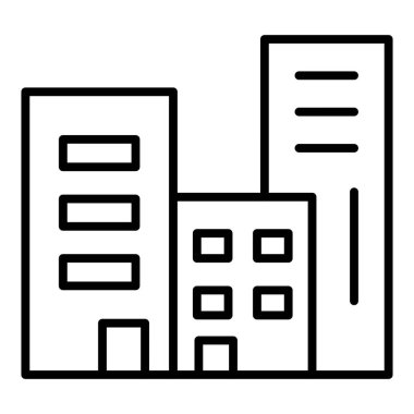 City Pollution Icon Style