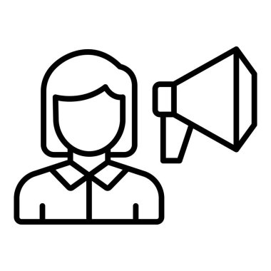 Vector Design Illustration Ambassador Icon Style