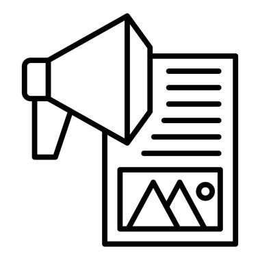 Vector Design Illustration Content Marketing Icon Style