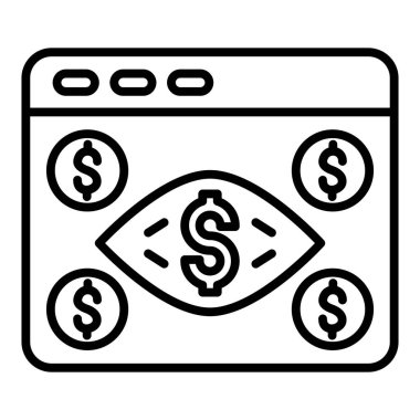 Cost Per Mille Icon Style