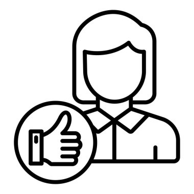 Vector Design Illustration Credibility Icon Style