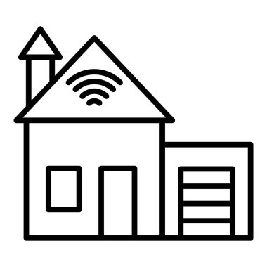 Vector Design Illustration Smart Home Icon Style