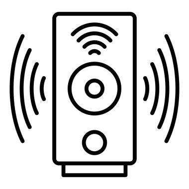 Vector Design Illustration Smart Sound Icon Style
