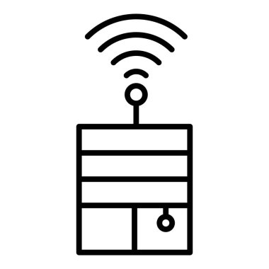 Vector Design Illustration Smart Blind Icon Style