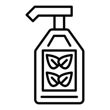 Vector Design Illustration Body Massage Oil Icon Style
