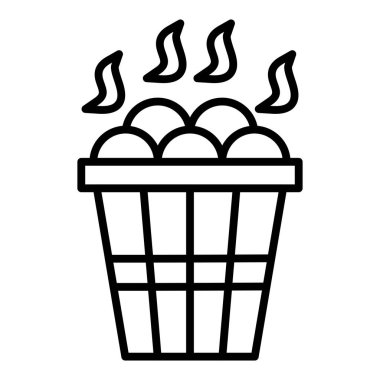 Vector Design Illustration Sauna Icon Style