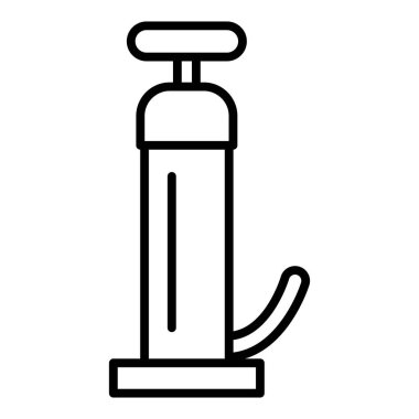 Vector Design Illustration Air Pump Icon Style