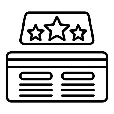 Vector Design Illustration Credit Points Icon Style