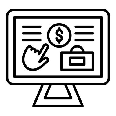 Vector Design Illustration Donation Icon Style