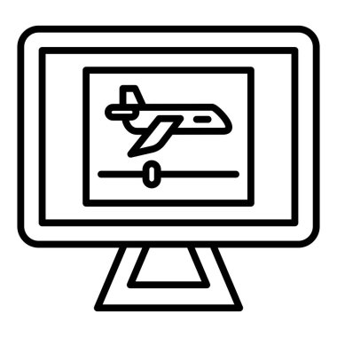 Vector Design Illustration Travel Vlog Icon Style