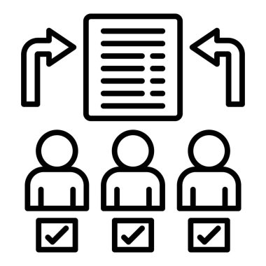 Vector Design Illustration Identifiable Natural Person Icon Style