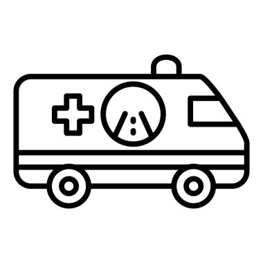 Vector Design Illustration Emergency Road Service Icon Style