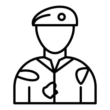 Vector Design Illustration Military Icon Style