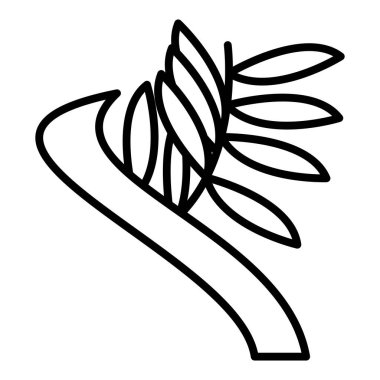 Vector Design Illustration Bird Of Paradise Icon Style