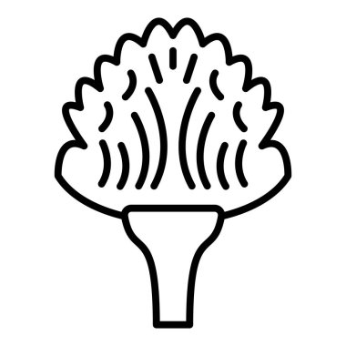 Vector Design Illustration Chive Blossoms Icon Style