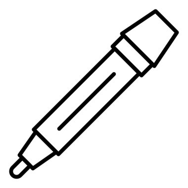 Vector Design Illustration Marker Icon Style