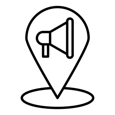 Vector Design Illustration Proximity Marketing Icon Style