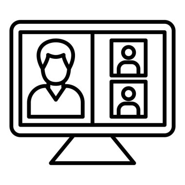 Vector Design Illustration Webinars Icon Style