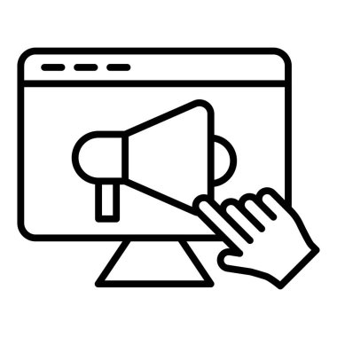 Vector Design Illustration Account Based Marketing Icon Style