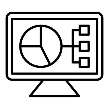 Vector Design Illustration Data Visualization Icon Style